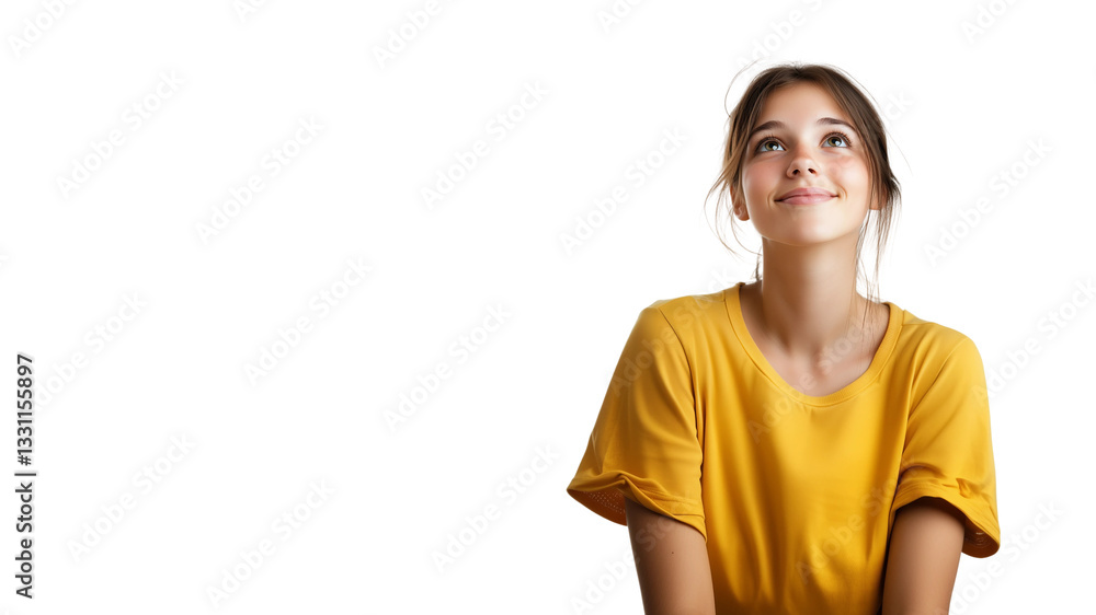 woman,smiling,hands raised and cheering for victory ,copy space,web banner. woman,smiling,hands raised and cheering for victory ,copy space,web banner.