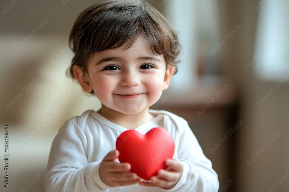 Happy face cute middle eastern toddler boy with paper heart in hands. Valentine's day greeting and funny gift. Cute toddler valentine. Valentine's baby photo. Love and joy for kids. Happy face cute middle eastern toddler boy with paper heart in hands. Valentine's day greeting and funny gift. Cute toddler valentine. Valentine's baby photo. Love and joy for kids.