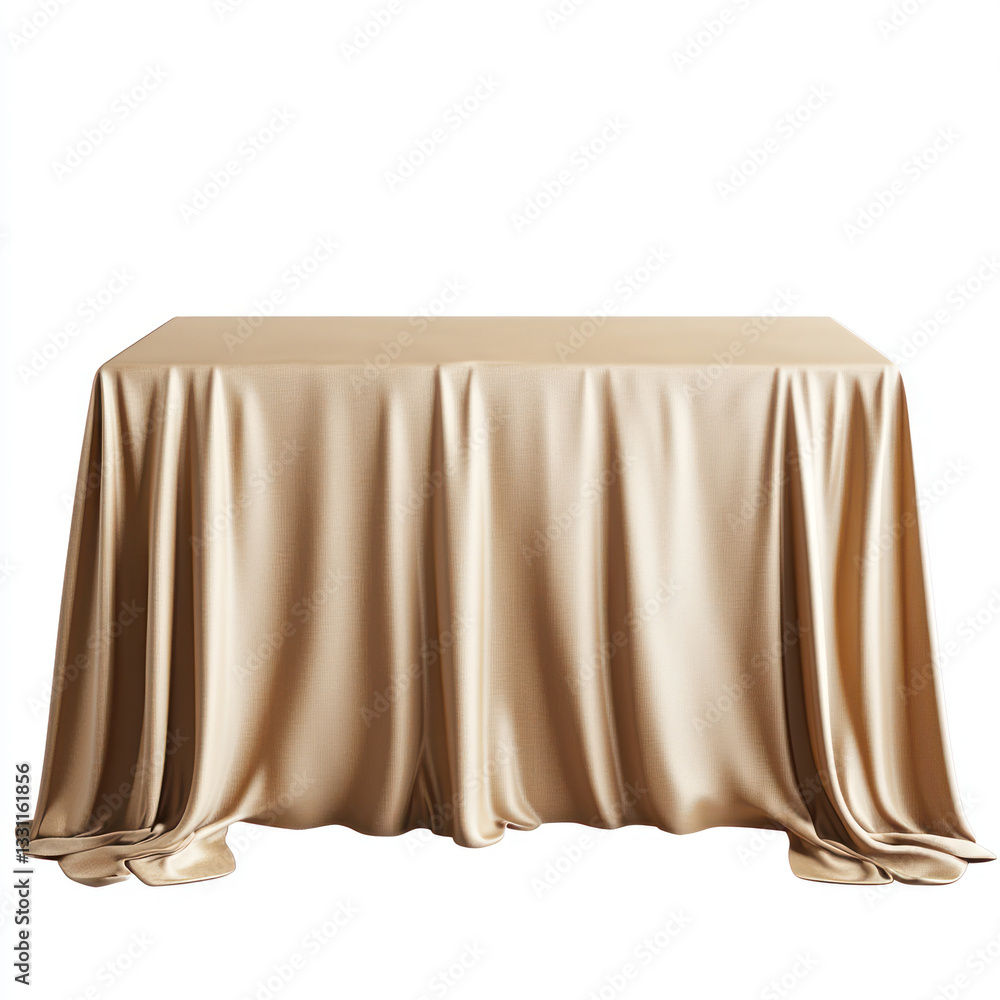 Table and tablecloth Table and tablecloth