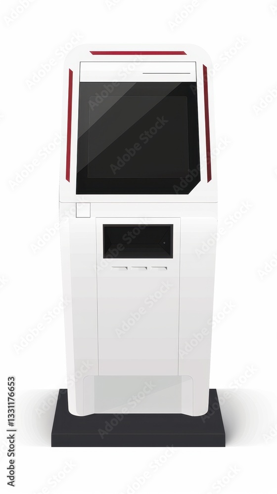 airport self check-in kiosk machine display airport self check-in kiosk machine display