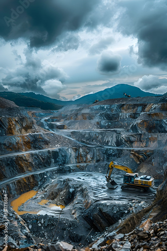 An Intense Glimpse into the Scars of Uranium Mining Operation