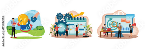 Implementation process. Time Management and Business Strategy. Effective marketing strategies.