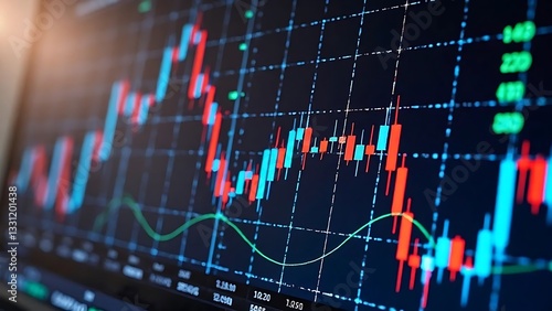 Analyzing Market Trends: Candlestick Charts and Technical Indicators