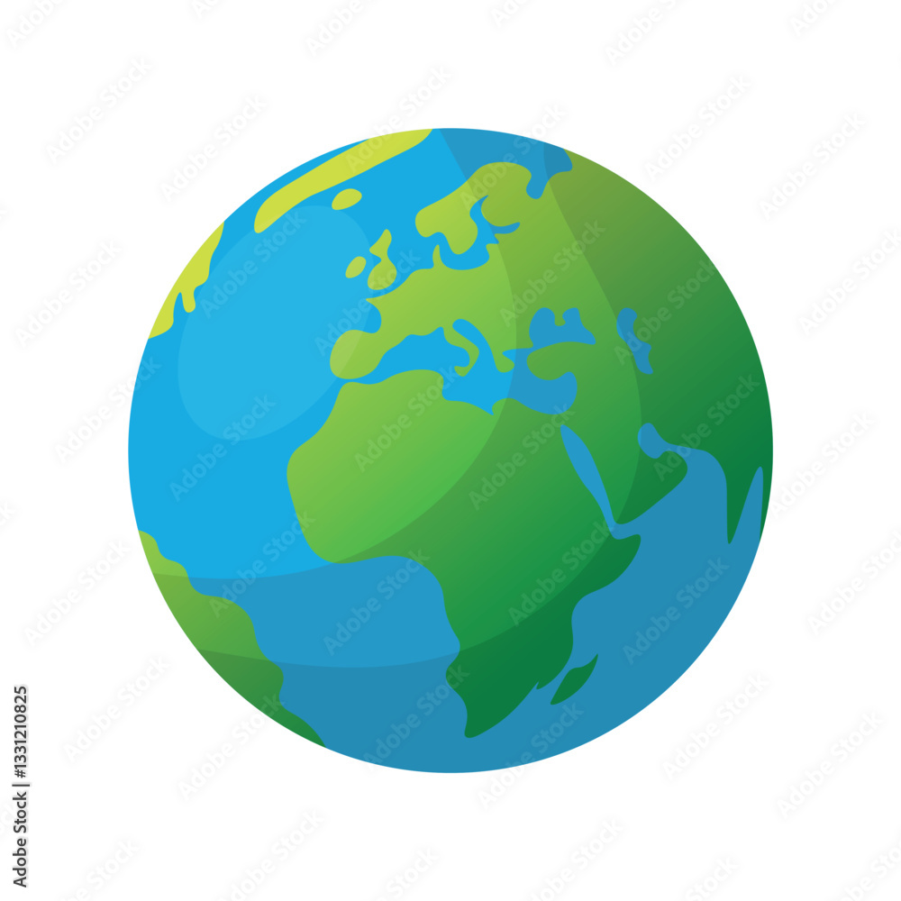Earth. World. Globe. Vector illustration Earth. World. Globe. Vector illustration