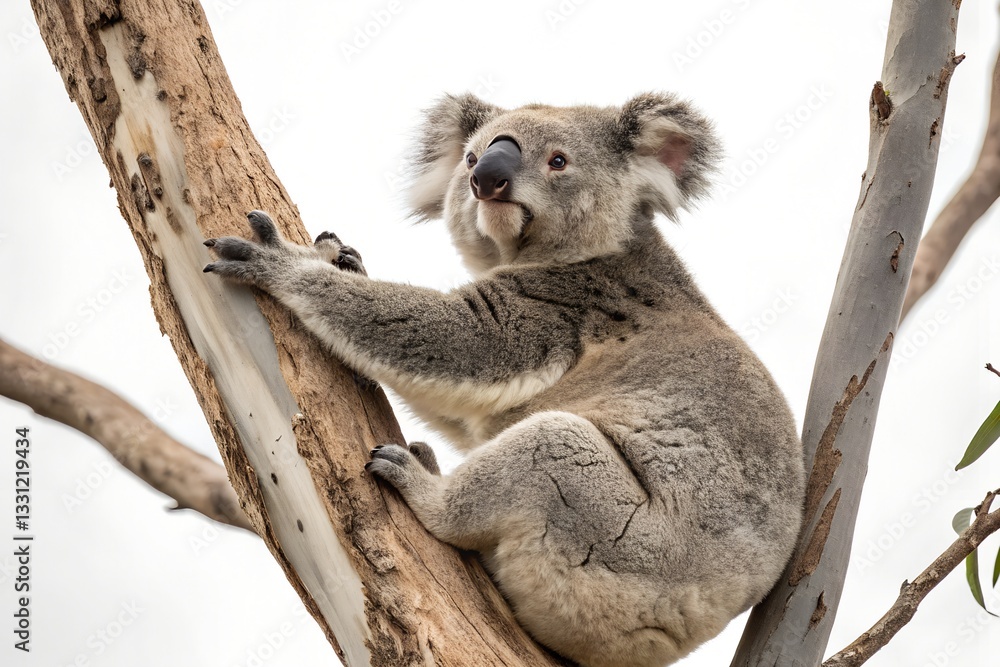 Obraz premium cute koala on the tree