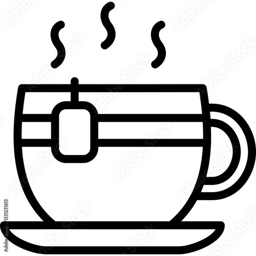 hot tea cup icon
