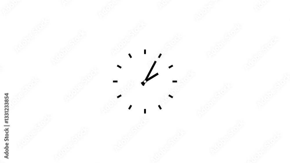 Clock icon illustration. Stopwatch analog clock symbol. Clock icon illustration. Stopwatch analog clock symbol.