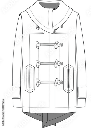 illustrasyon , vector , dress tecnicals drawings ,dress drawings, dress tecicals , rees drawings, trenchcoat drawings, women dress drawings
