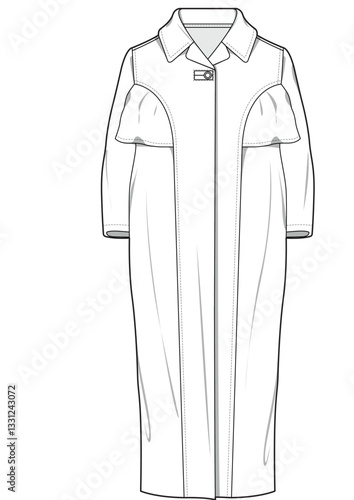 illustrasyon , vector , dress tecnicals drawings ,dress drawings, dress tecicals , rees drawings, trenchcoat drawings, women dress drawings