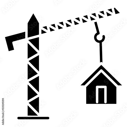 Housing Supply icon glyph