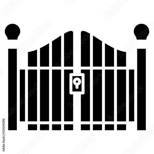 Gated Communities icon glyph