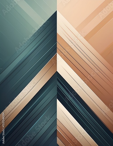 geometric background with clean lines and sharp angles, muted color scheme