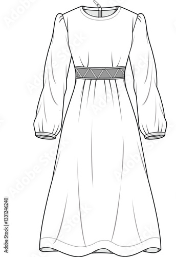 illustrasyon , vector , dress tecnicals drawings ,dress drawings, dress tecicals , rees drawings, trenchcoat drawings, women dress drawings