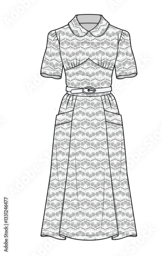illustrasyon , vector , dress tecnicals drawings ,dress drawings, dress tecicals , rees drawings, trenchcoat drawings, women dress drawings