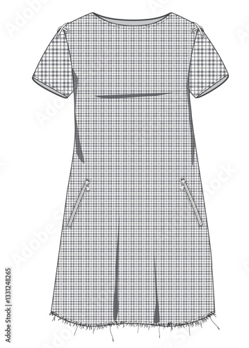 illustrasyon , vector , dress tecnicals drawings ,dress drawings, dress tecicals , rees drawings, trenchcoat drawings, women dress drawings