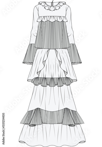 illustrasyon , vector , dress tecnicals drawings ,dress drawings, dress tecicals , rees drawings, trenchcoat drawings, women dress drawings