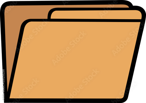 lite yellow colour folder computer icon