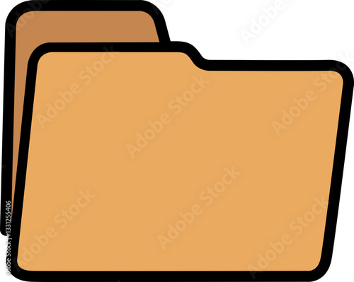 lite yellow colour folder computer icon