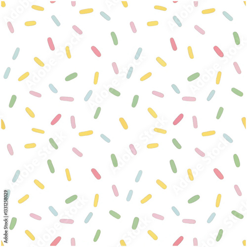 Abstract confetti pattern
