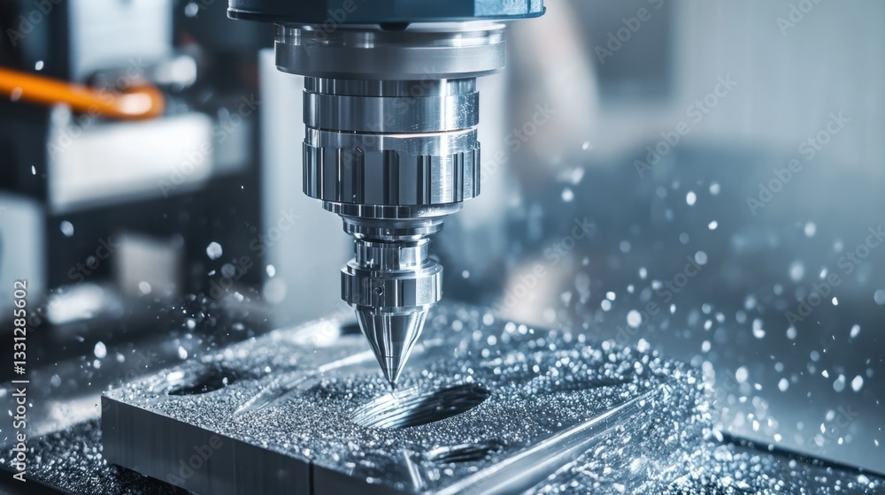 Plastic CNC machining system cutting and shaping plastic materials Plastic CNC machining system cutting and shaping plastic materials
