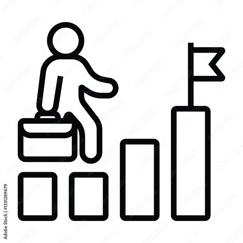 Obraz premium Icon Hiring Vector Design