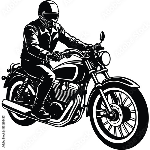 bike riders silhouettes
