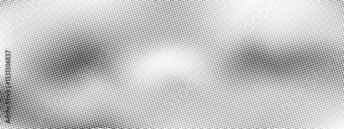 Retro poster with a dot gradient background