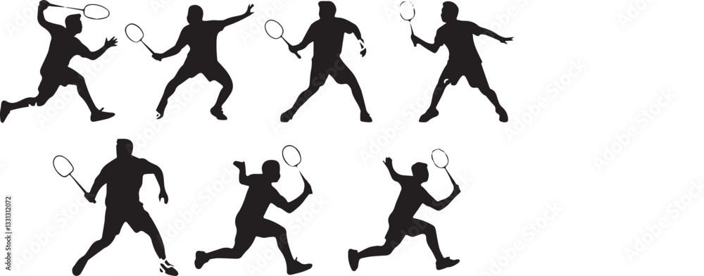 Man player vector set Man player vector set