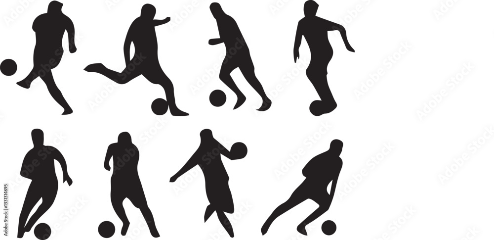 Man player vector set