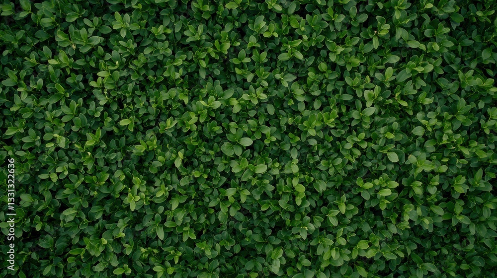 Dense Green Foliage Overhead View Lush Vegetation Texture Dense Green Foliage Overhead View Lush Vegetation Texture