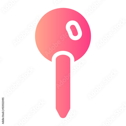 Pin gradient icon