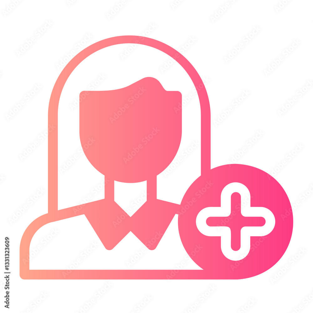 Add User gradient icon Add User gradient icon