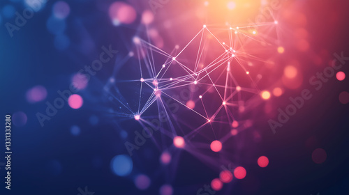 Wireless wi-fi network and connection abstract data background with wifi symbol