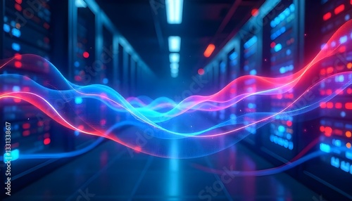 abstract technology background loop