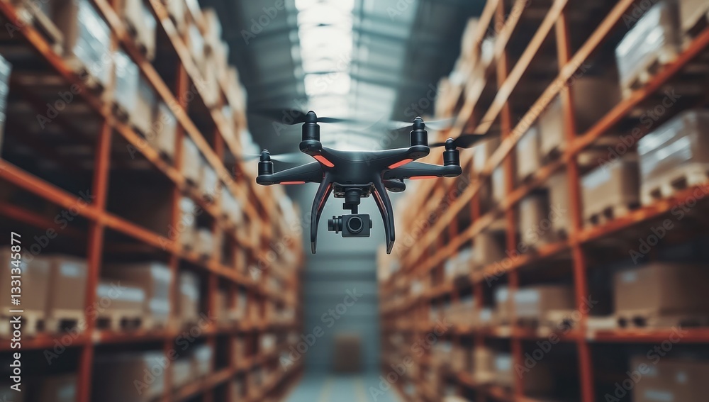drone inspection automating inventory management in a modern distribution center setting drone inspection automating inventory management in a modern distribution center setting