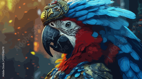 Parrot warrior