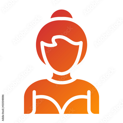 Vector Design Bride Icon Style