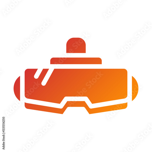 Vector Design Vr Glasses Icon Style