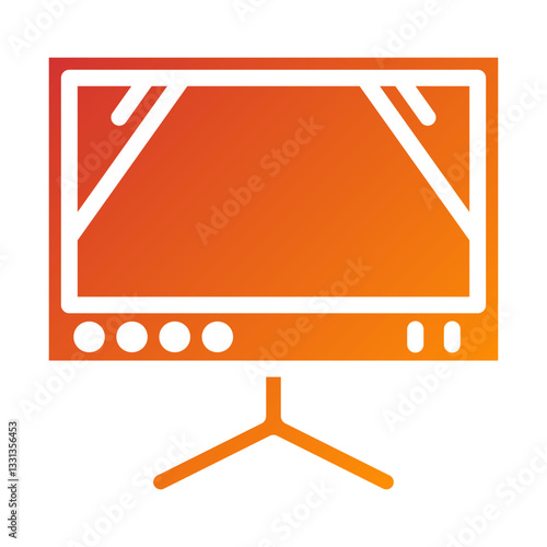 Vector Design Television Icon Style