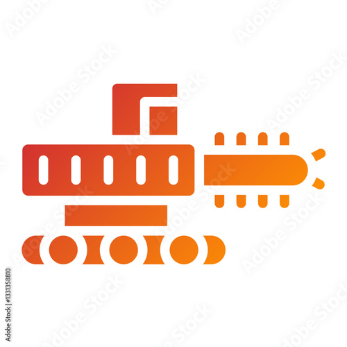 Trencher Vector Design Icon Style