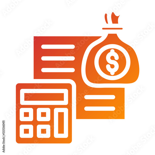 Expense Vector Design Icon Style