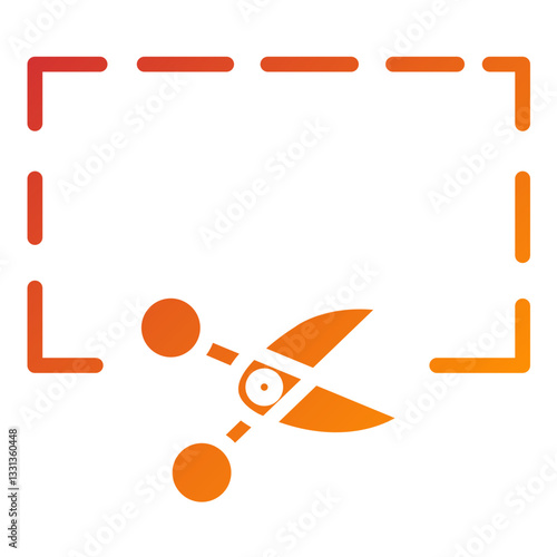 Coupon Cutter Vector Design Icon Style