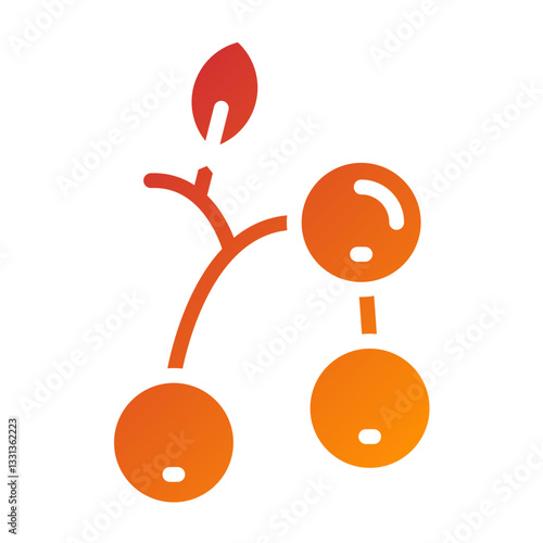 Berries Vector Design Icon Style