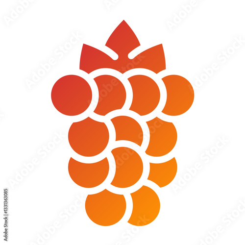 Raspberries Vector Design Icon Style