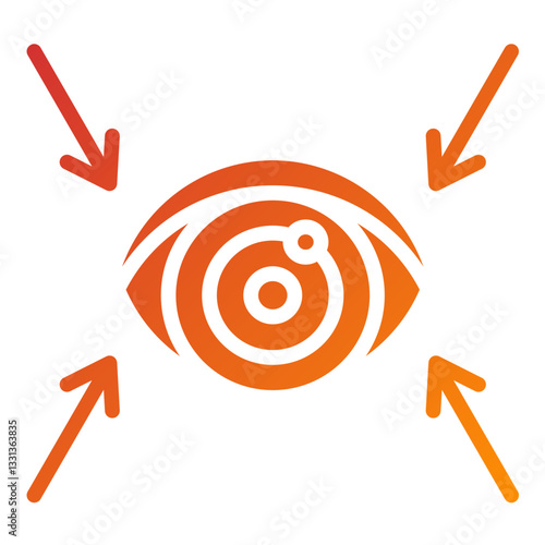 Focus Vector Design Icon Style