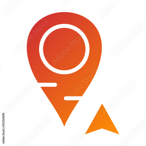 Free Download North Arrow Vector Design Icon Style - GFXLoad