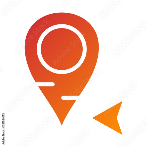 Free Download West Arrow Vector Design Icon Style - GFXLoad