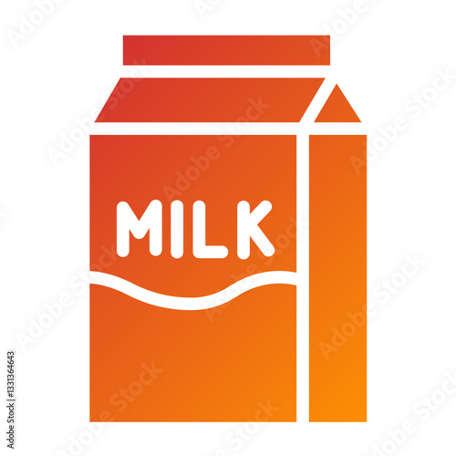 Vector Design Milk Icon Style