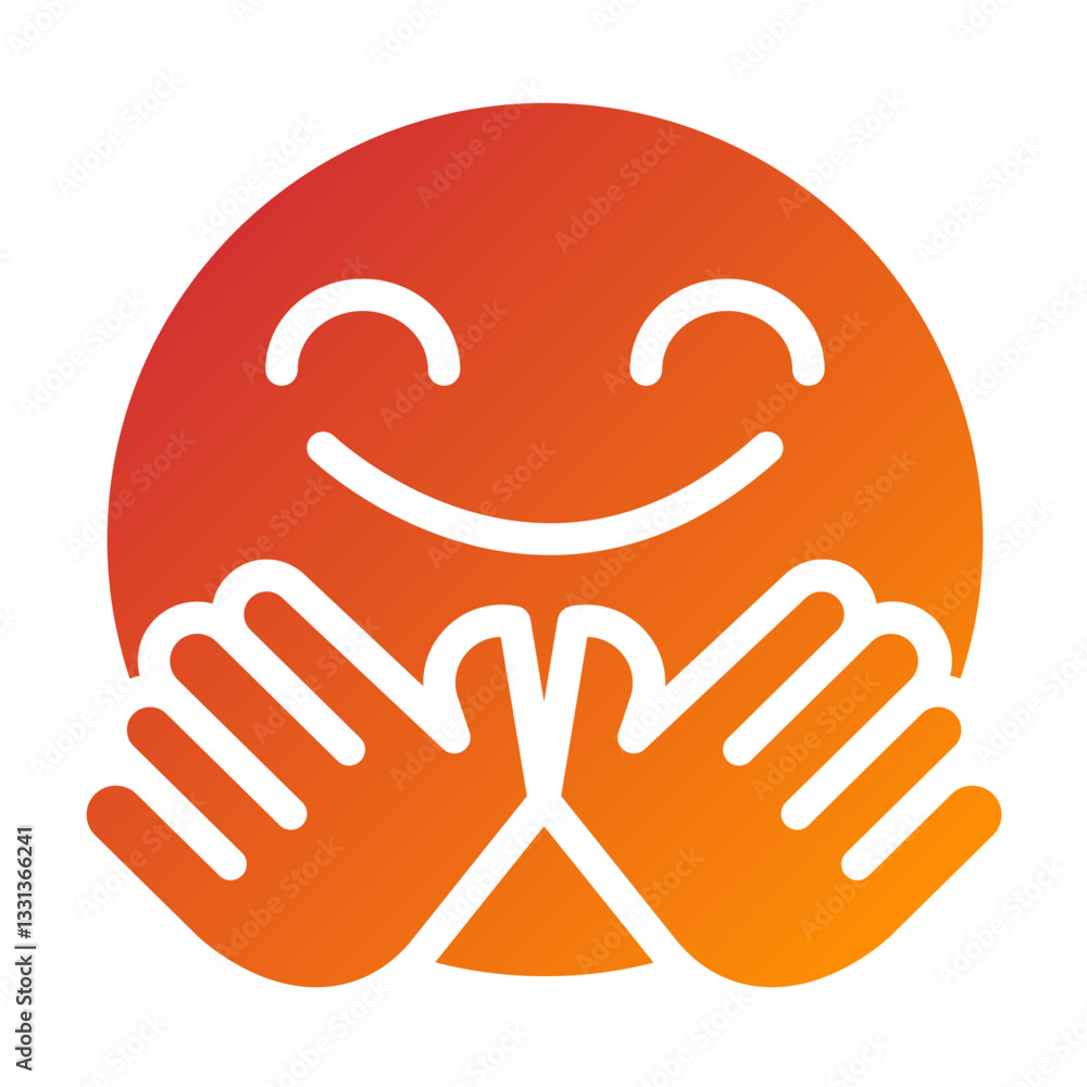 Obraz premium Vector Design Hug Icon Style