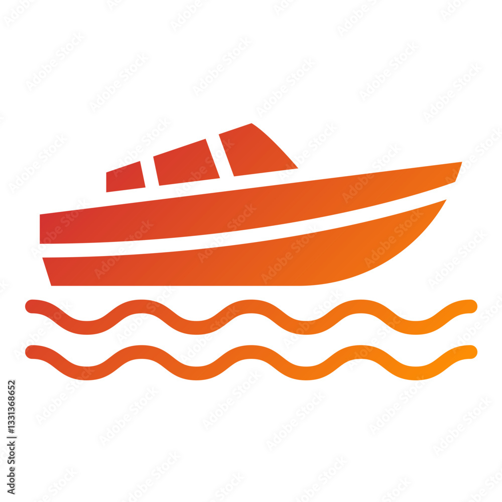 Vector Design Boat Icon Style Vector Design Boat Icon Style